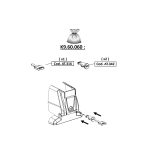 Bravice za krovne nosače G3 Atlantic K9.60.060