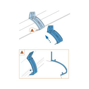 Kit za krovne nosače CRUZ Optiplus 935-779