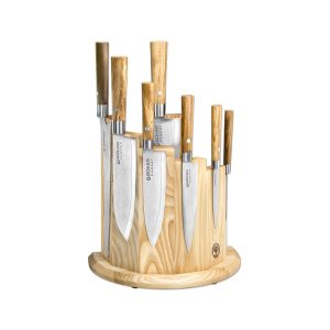 Set kuhinjskih noževa Damascus Olive Set 130445SET