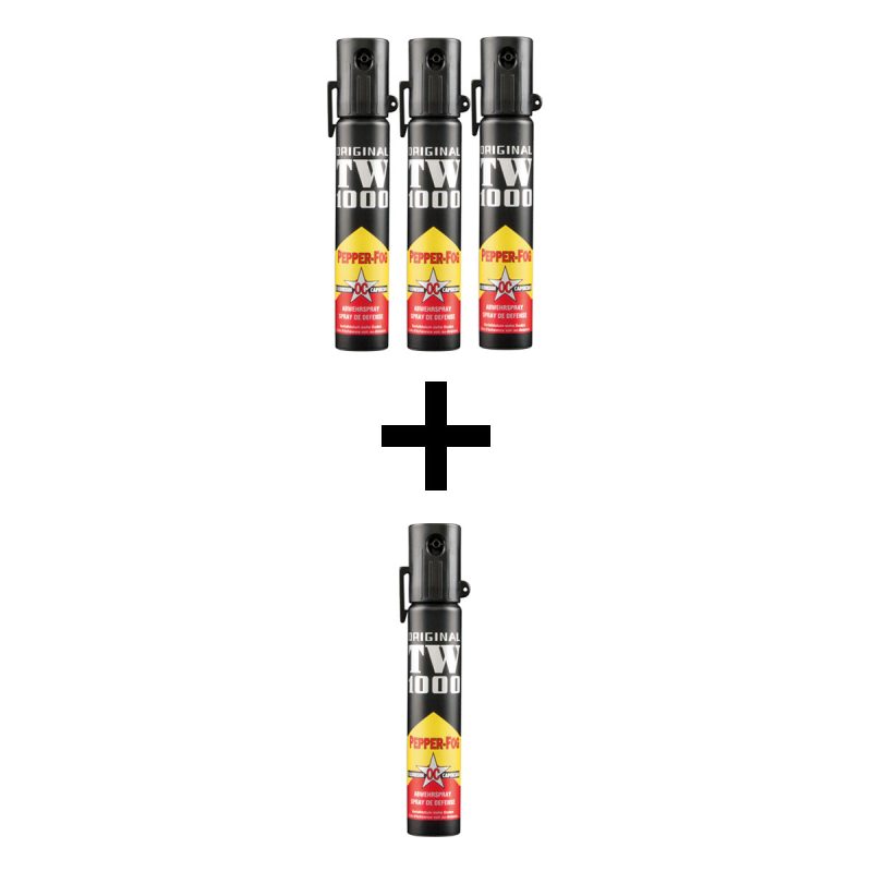 Papreni sprej TW1000 Pepper Fog Top hit 40 ml magla 3 PLUS 1 GRATIS - 01