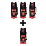 Papreni sprej za samoobranu Pfeffer KO JET daje ravan i snažan mlaz za ciljano prskanje do 5 metara. Idealan kada treba izdvojiti pojedinca. AKCIJA 3+1 GRATIS