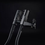 Držač okvira bicikla s gumenom zaštitom