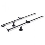 2-aluminium-extensible-roller-cruz-supports-60-cm-inox-roller 2 rastezljiva aluminijska nosača+valjak 60cm