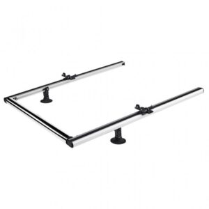 2 rastezljiva aluminijska nosača+valjak 60cm